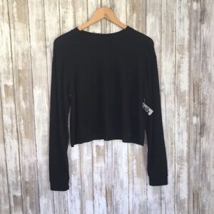 Wild Fable Black Long Sleeve Tee